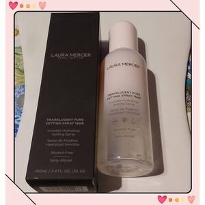 BNIB~LAURA MERCIER 16 Hour Translucent Pure Setting Spray~100ml/3.4 fl.oz~